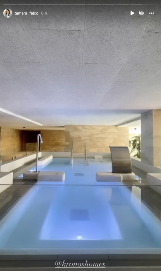 La casa de Tamara Falcó en Puerta de Hierro cuenta con un spa privado