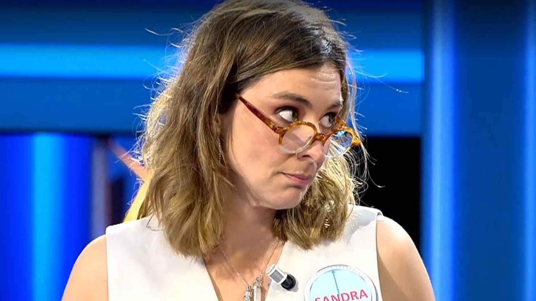 Sandra Barneda en su paso por '25 palabras' como invitada