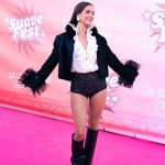 María Pombo, radiante después de los problemas que ha pasado para celebrar el Suavefest 2024 (Cedida).