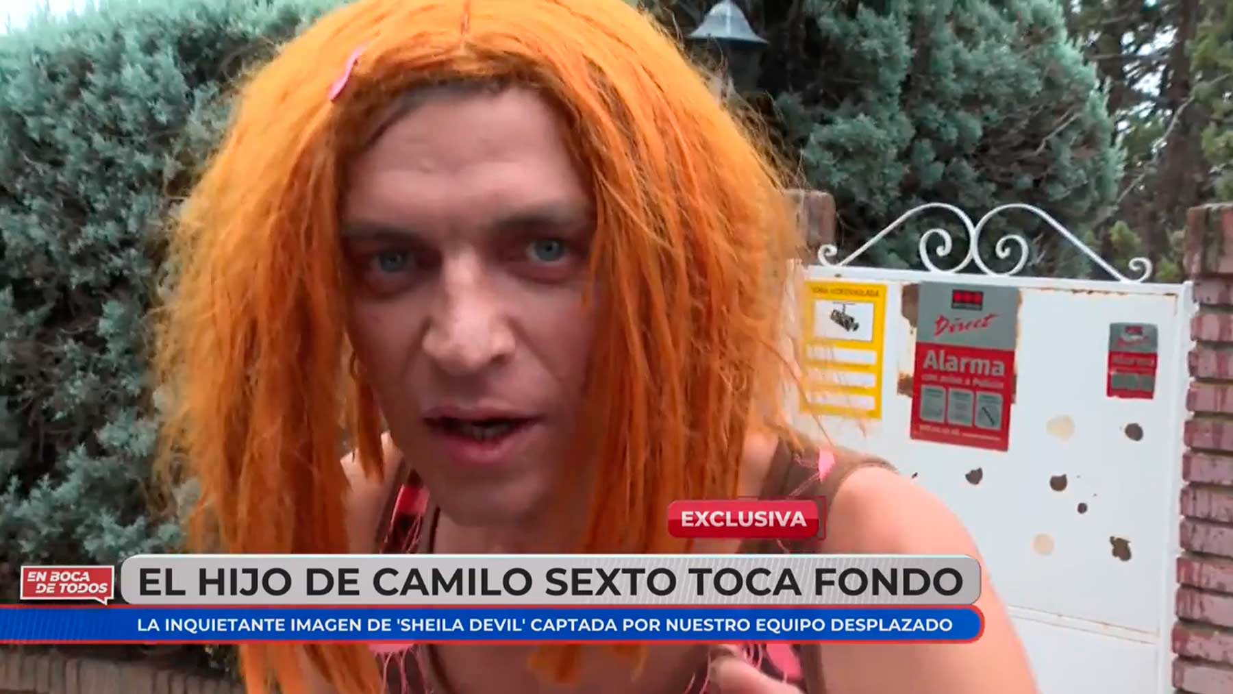 Camilo Blanes se enfrenta a una reportera del programa 'En boca de todos' (Mediaset).