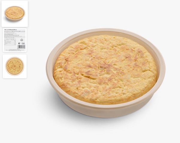 Así es la tortilla de Mercadona para recién hecha y para llevar (Mercadona).