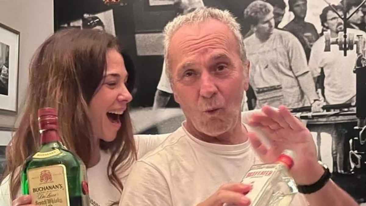 Irene López y José Coronado en una foto subida por la pareja (Instagram)