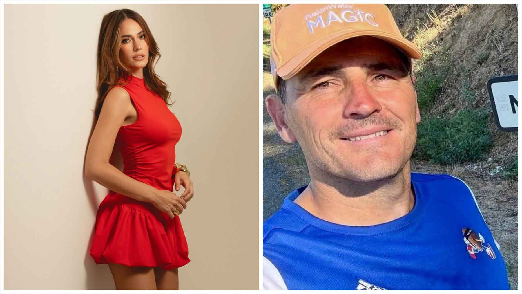 Irene Esser e Iker Casillas (Instagram/Montaje ÚLTIMA HORA FAMOSOS).