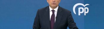 Manuel Gómez Fernández, presentador de Aragón TV, durante 'Buenos Días Aragón'.