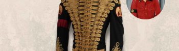 Montaje de imágenes de Michael Jakson y su icónica chaqueta (propstoreauction.com).