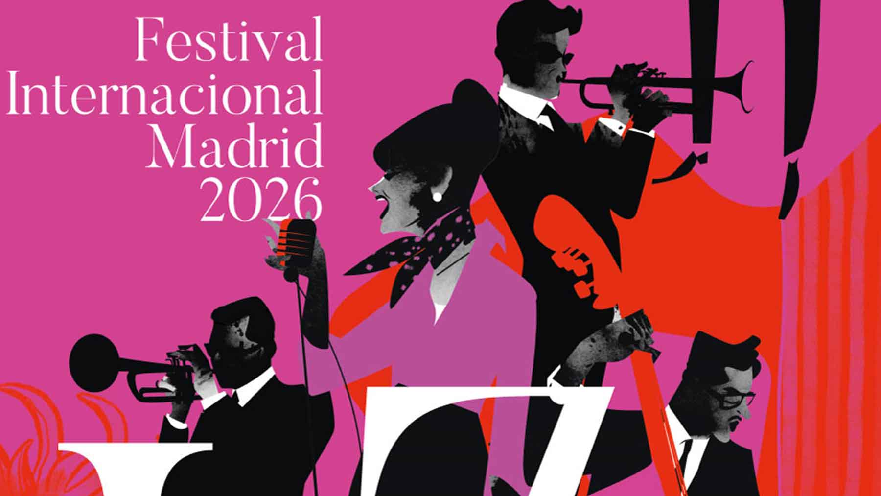Cartel del Festival de Jazz de Madrid 2026 (Cedida).