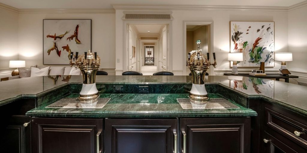Imagen de la que fuera mansión de Paris Hilton (Realtor).