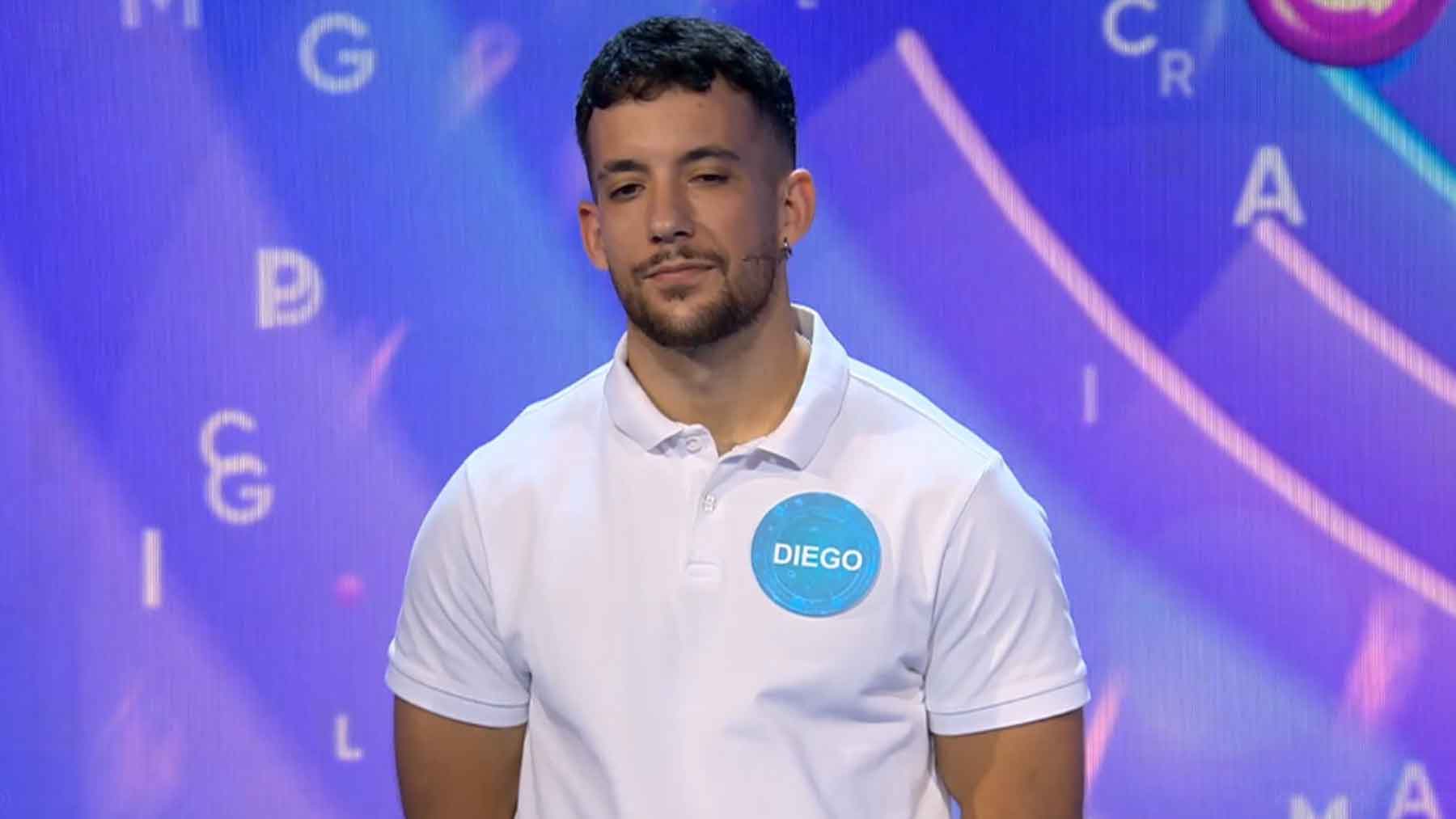 Diego López, concursante de 'Rueda la letra' (Mediaset).