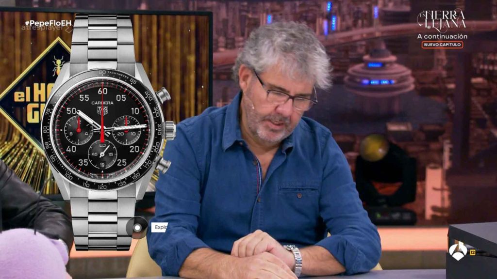 El reloj de 6.550 € que ha regalado Pablo Motos a Florentino Fernández (Flo)